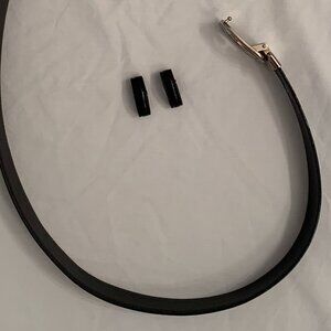 vintage Gucci reversible leather belt